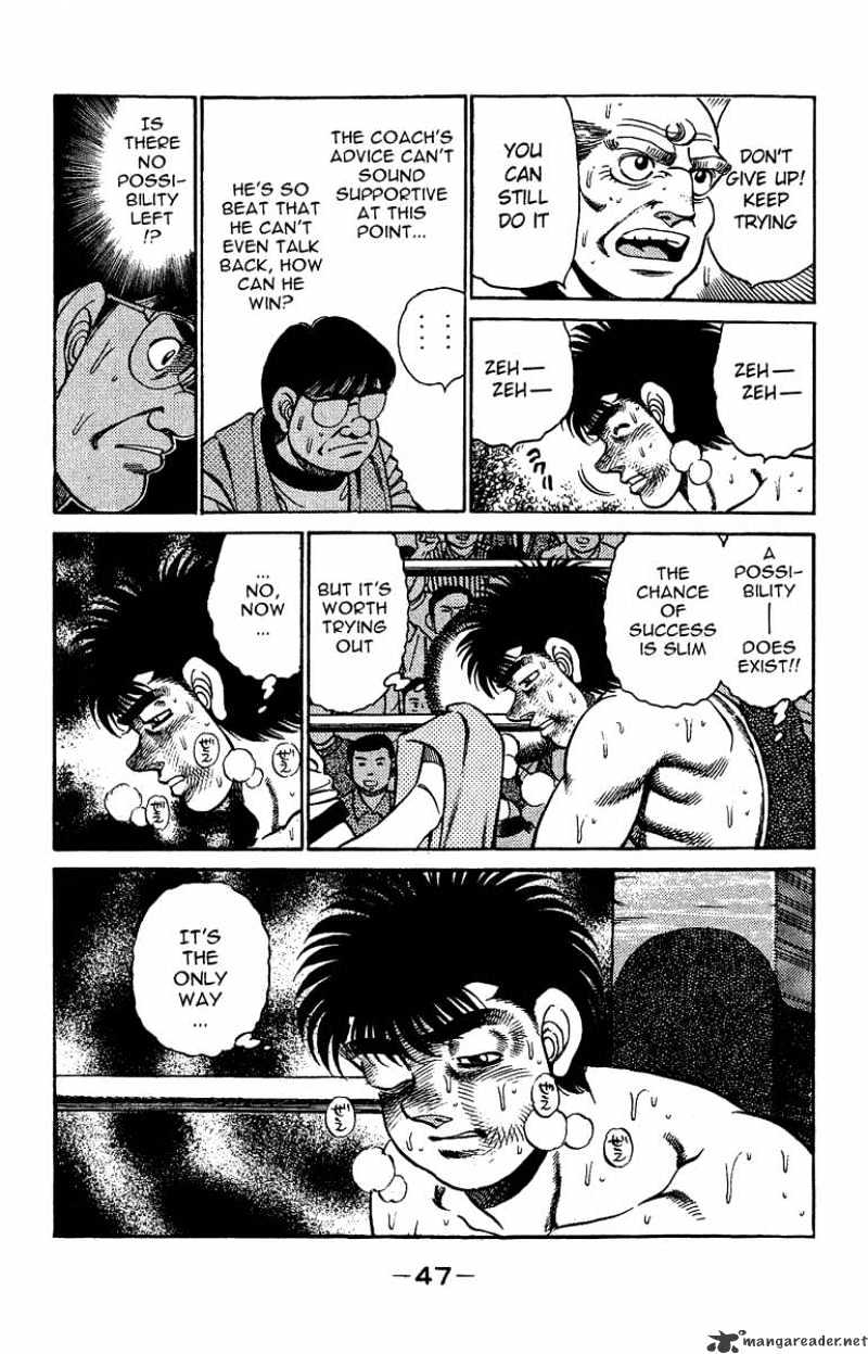 Hajime no Ippo: Fighting Spirit, Chapter 144 image 03